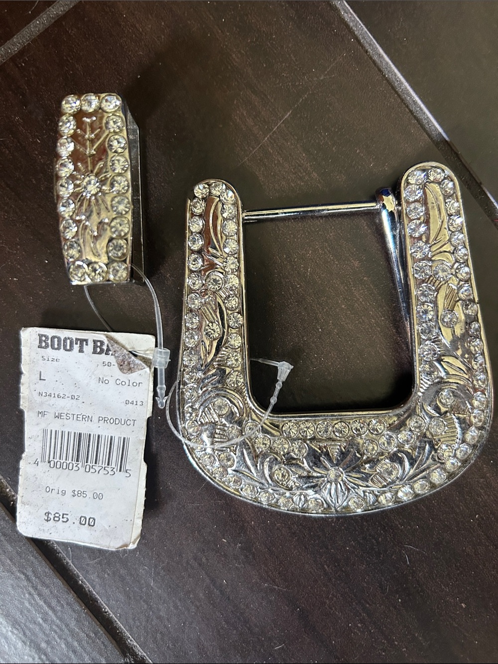 Boot Barn Rhinestone Belt (Buckle Only) - Picture 5 of 5